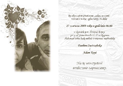 Zaproszenie na Ślub Pauliny i Adama _Ksyciory.JPG